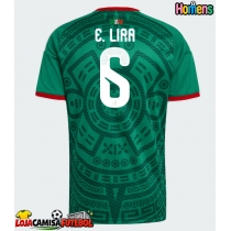 Camisa de Futebol México Erik Lira #6 Equipamento Principal Mundo 2026 Manga Curta